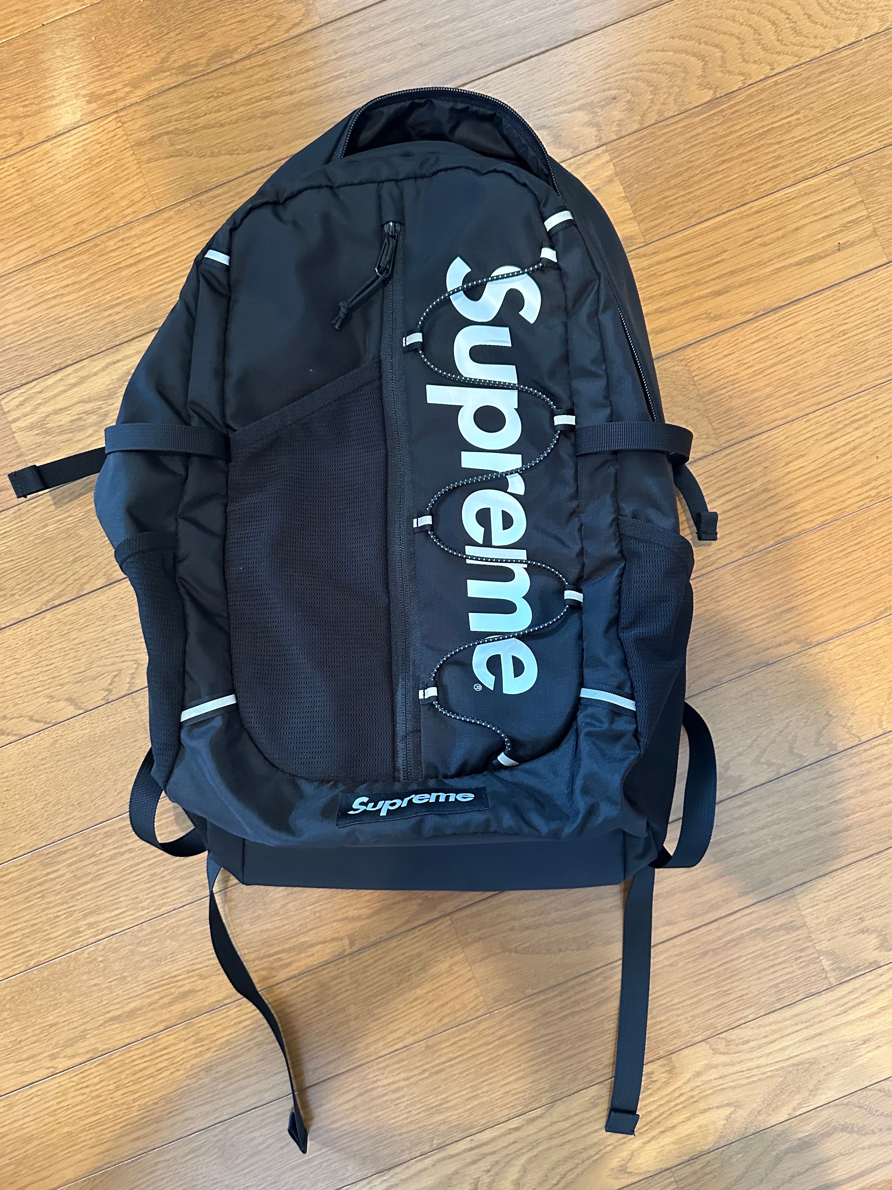 Supreme 2017SS Backpack "Black"