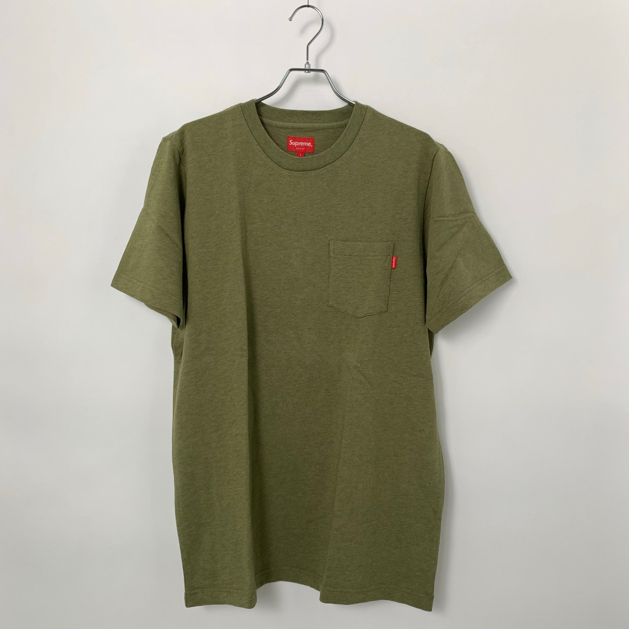 Supreme Pocket Tee Khaki