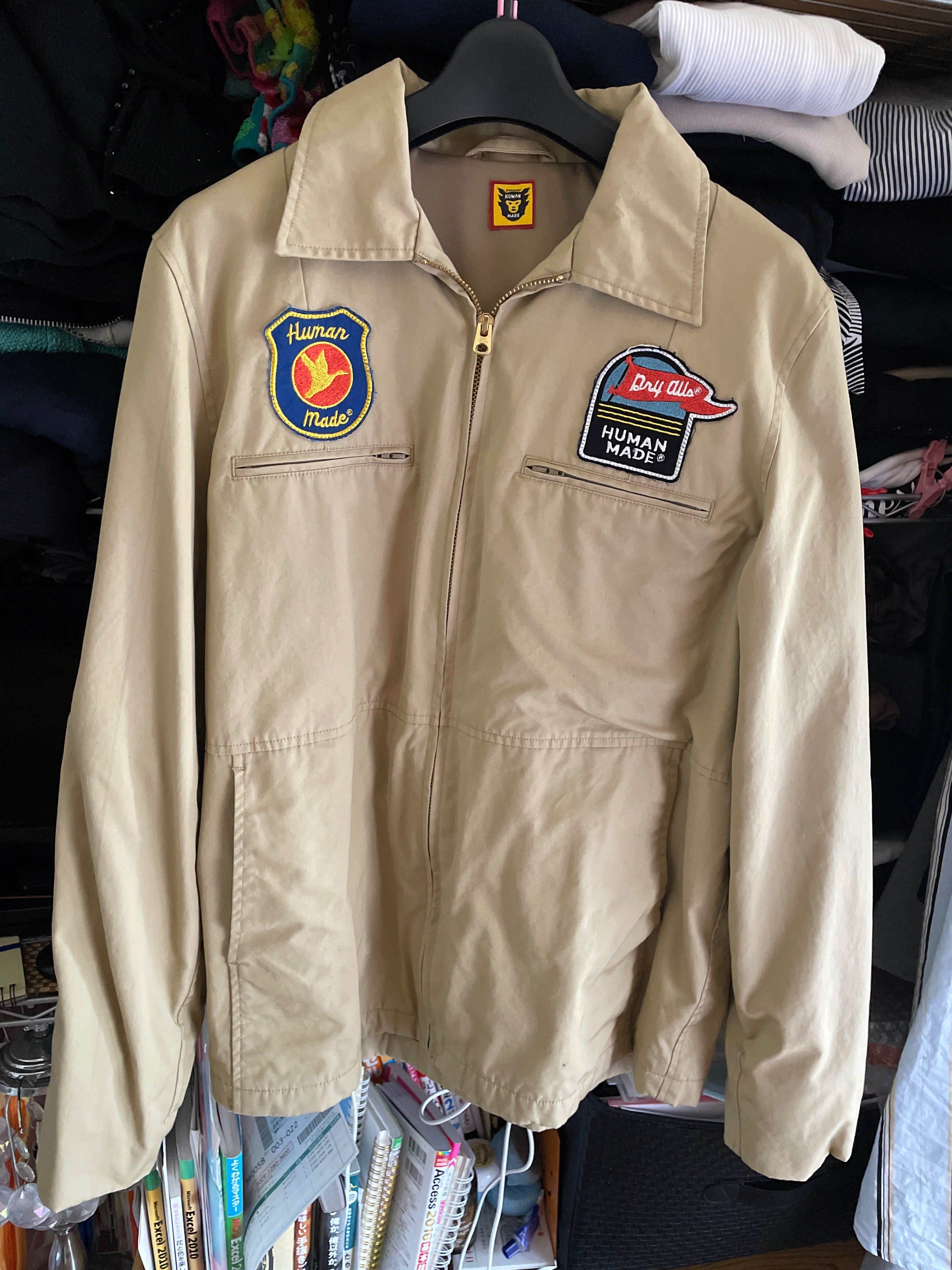 Human Made patch jacket ベージュ