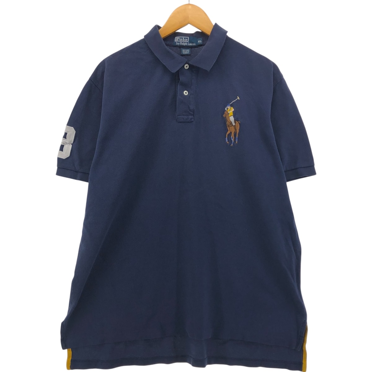 古着 ラルフローレン Ralph Lauren POLO by Ralph Lauren 半袖 ポロシャツ メンズXL相当/eaa551339