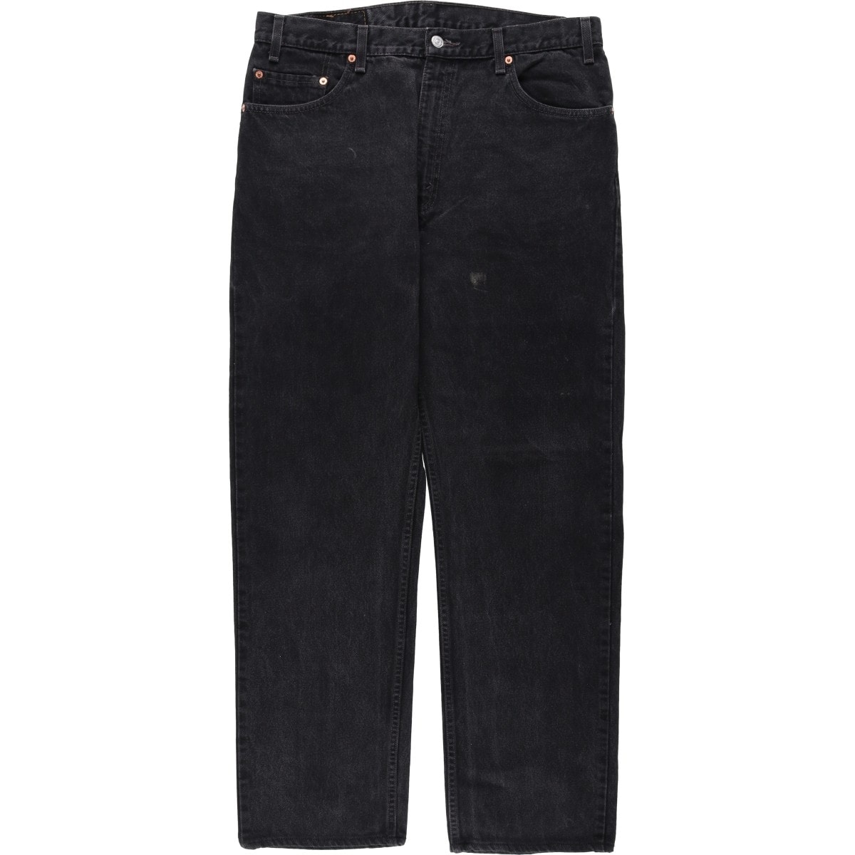 古着 90年代 リーバイス Levi's 505 REGULAR FIT STRAIGHT LEG ブラックデニム テーパードデニムパンツ メンズw36相当 ヴィンテージ/eaa649306