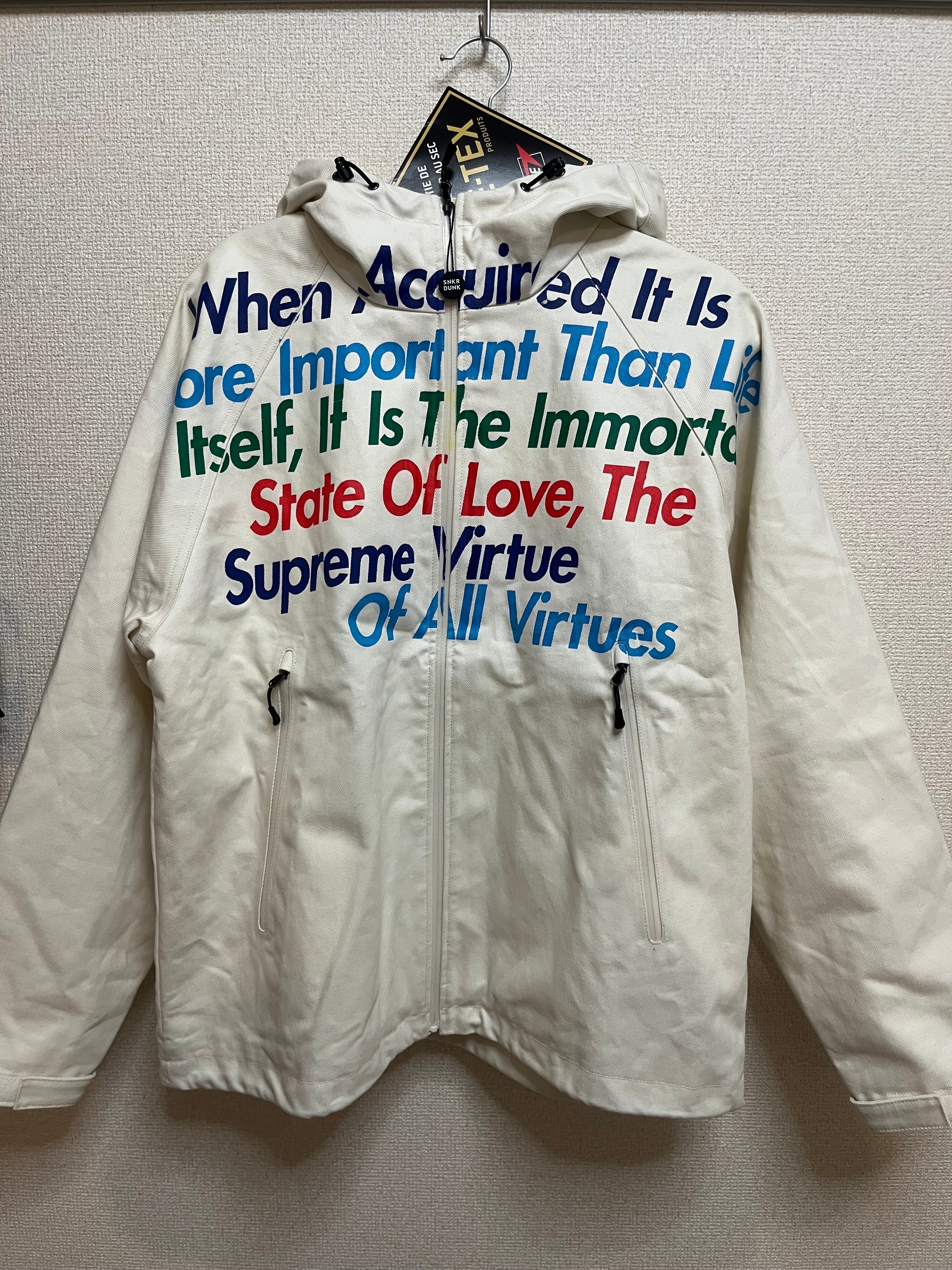 Supreme / JUNYA WATANABE COMME des GARCONS MAN GORE-TEX Denim Parka "Natural"