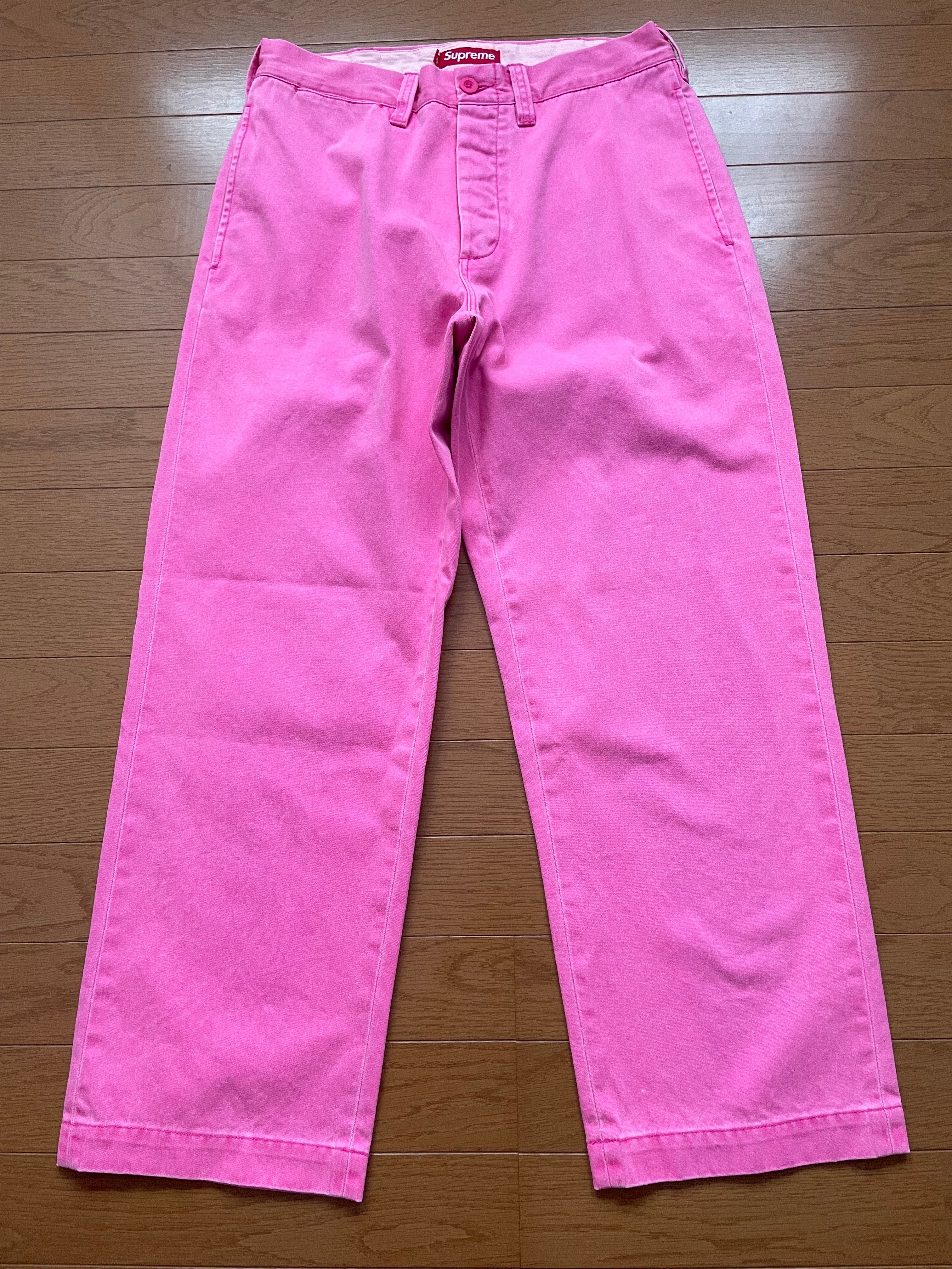 Supreme Chino Pant "Pink"(24SS)