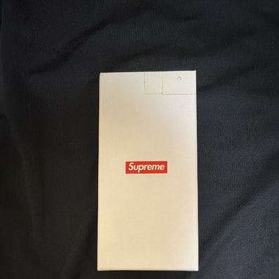 Supreme Leather Clip Knife (25SS) "Black"