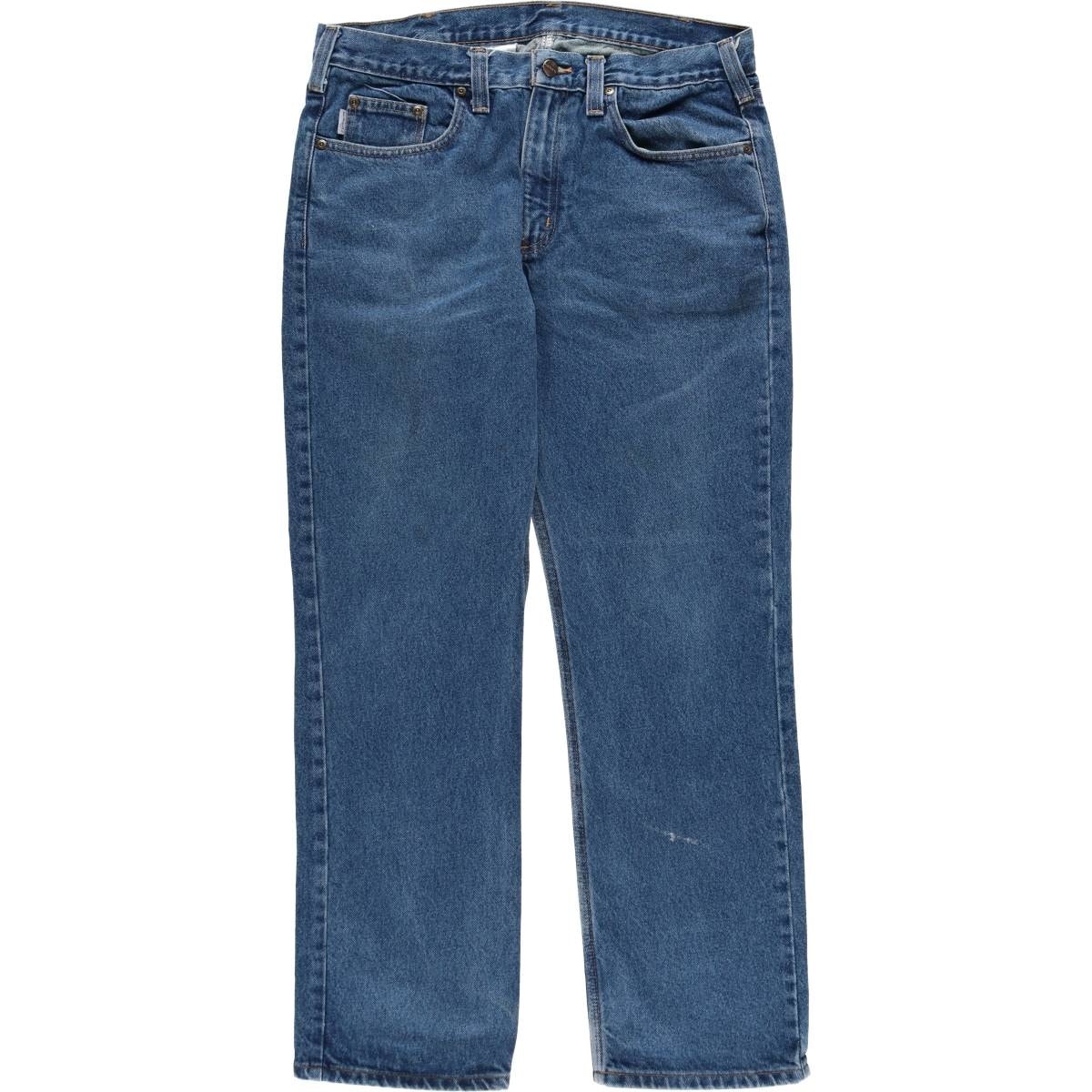 古着 カーハート Carhartt ストレートデニムパンツ メンズw35相当/eaa628161