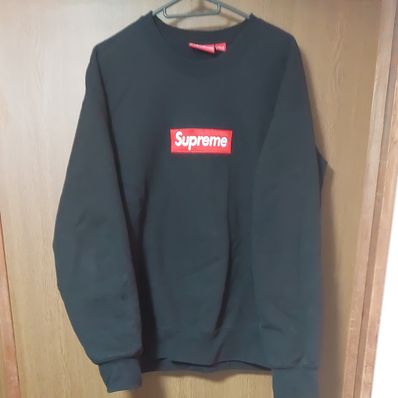 Supreme Box Logo Crewneck "Black" (22FW)