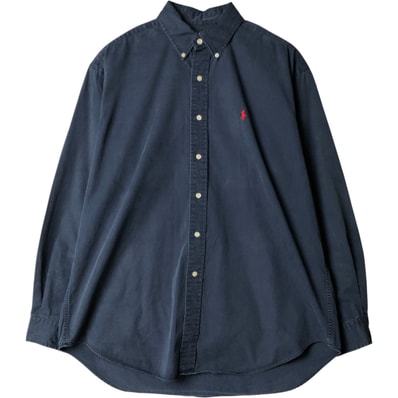 古着 ラルフローレン Ralph Lauren BLAKE 長袖 ボタンダウンシャツ メンズL相当/eaa578071