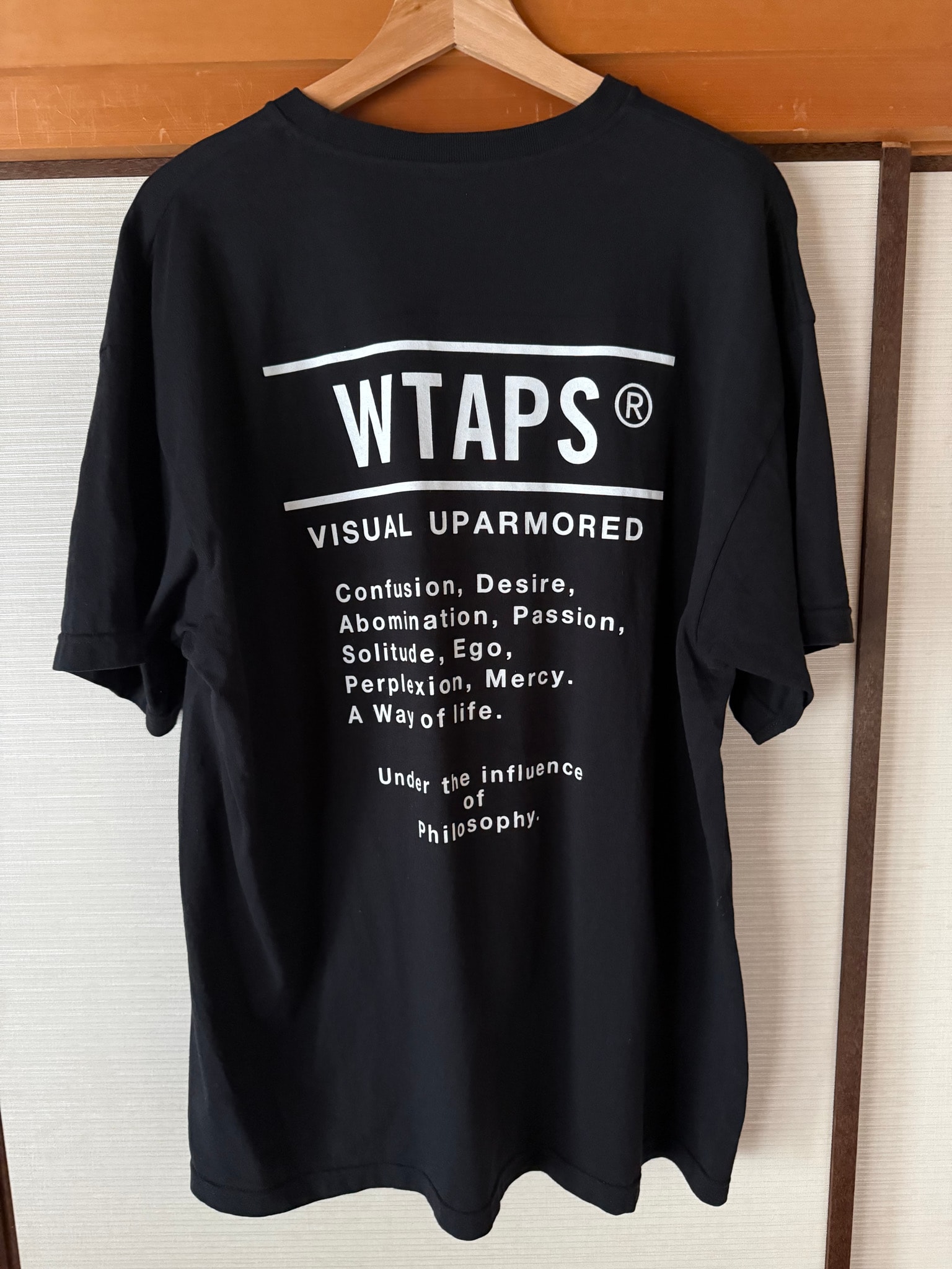 WTAPS Containing 02 / SS / Cotton "Black"
