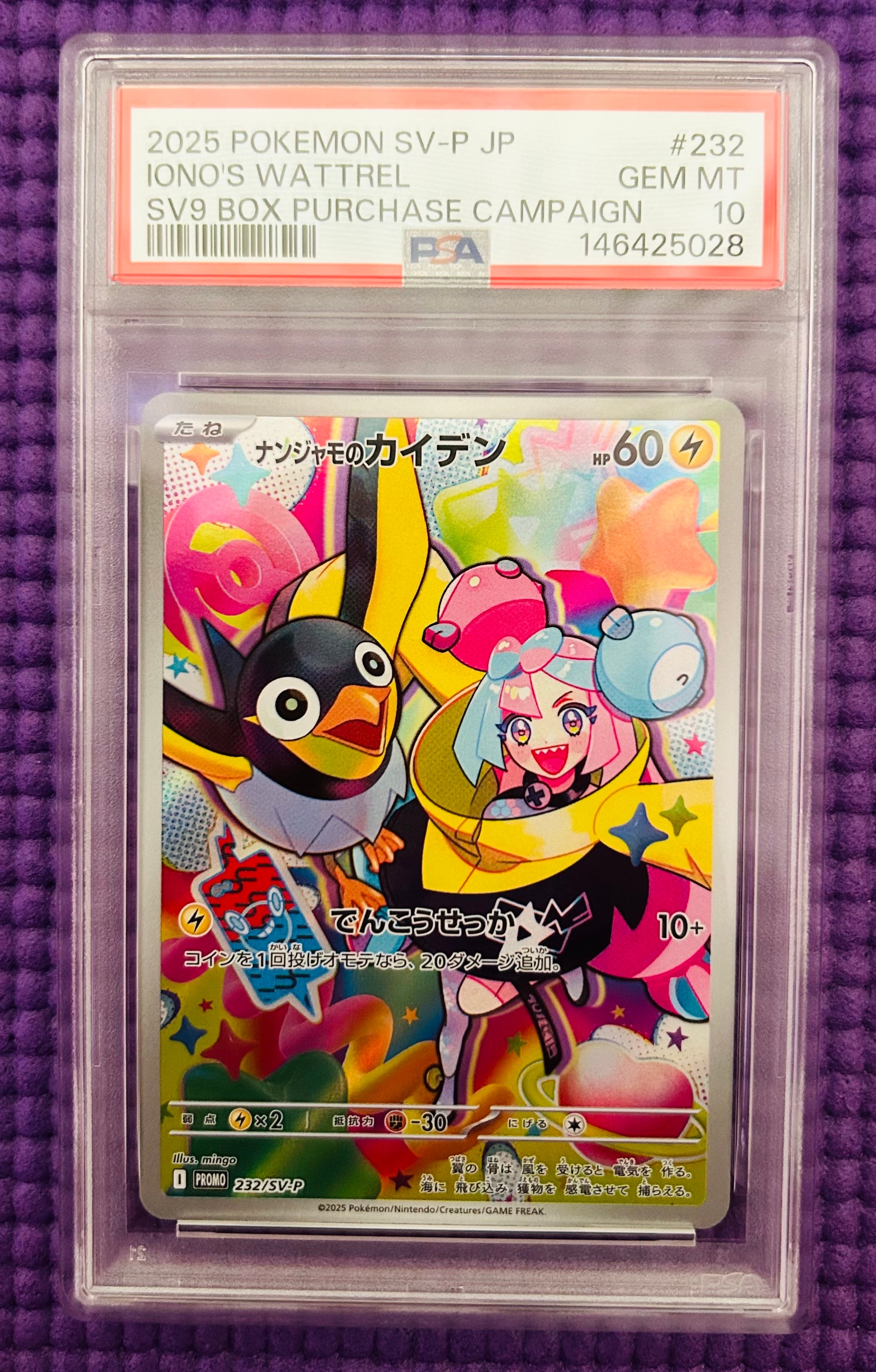 ナンジャモのカイデン P [SV-P 232](プロモーションカード「拡張パック