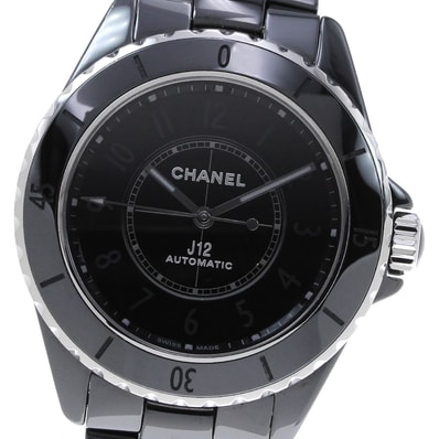 ★箱・保 シャネル J12 ファントム H6185 メンズ 【中古】
