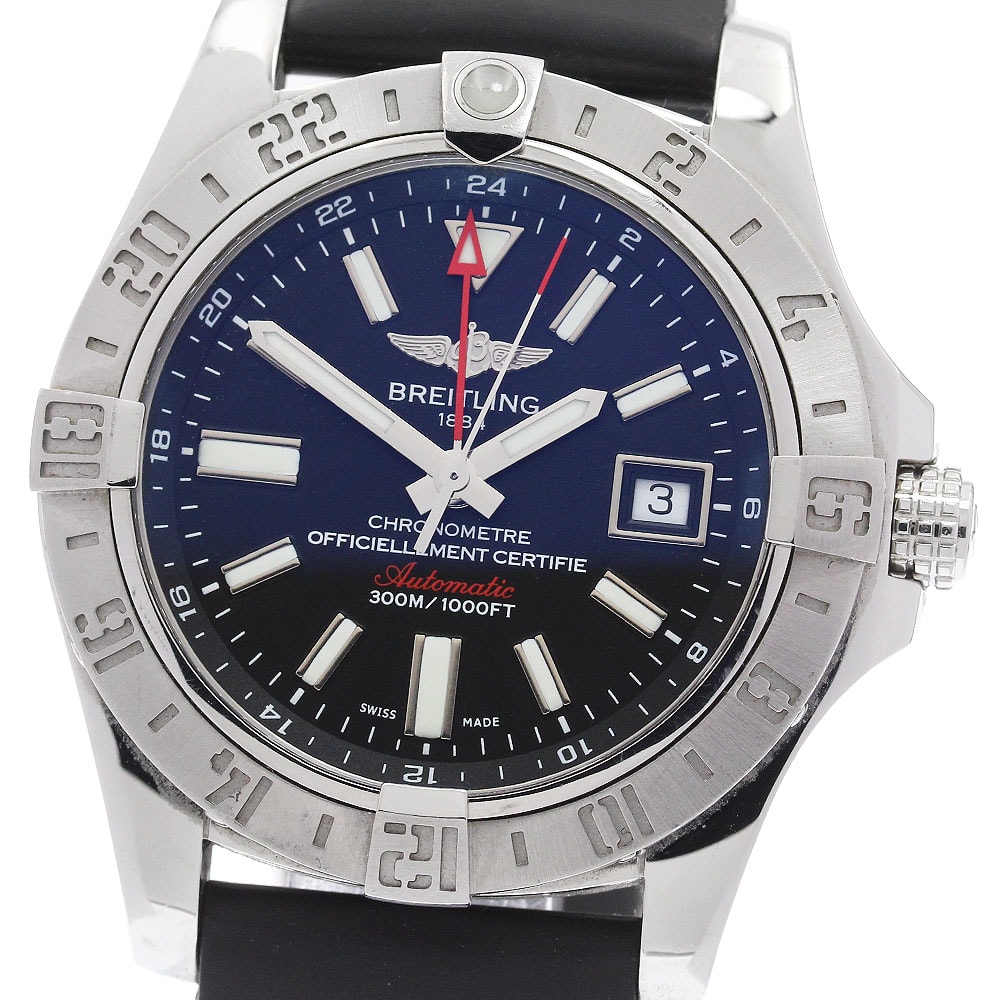 ブライトリング アベンジャーII GMT A32390 メンズ 【中古】