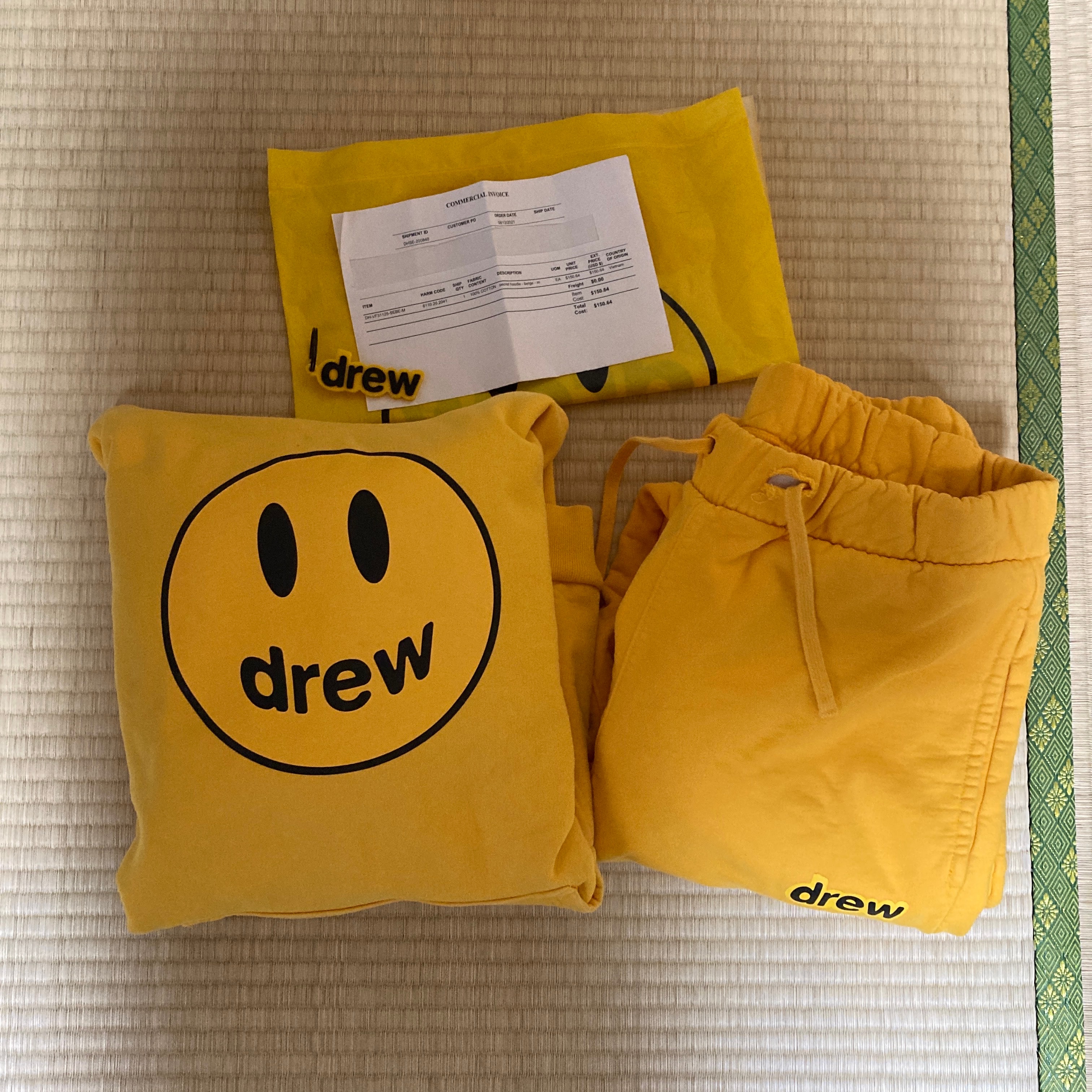 A (未使用に近い)】確実に正規品drew houseセットアップ Sのブランド 