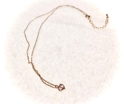 アンティーク品 18k1ct チャームネックレス