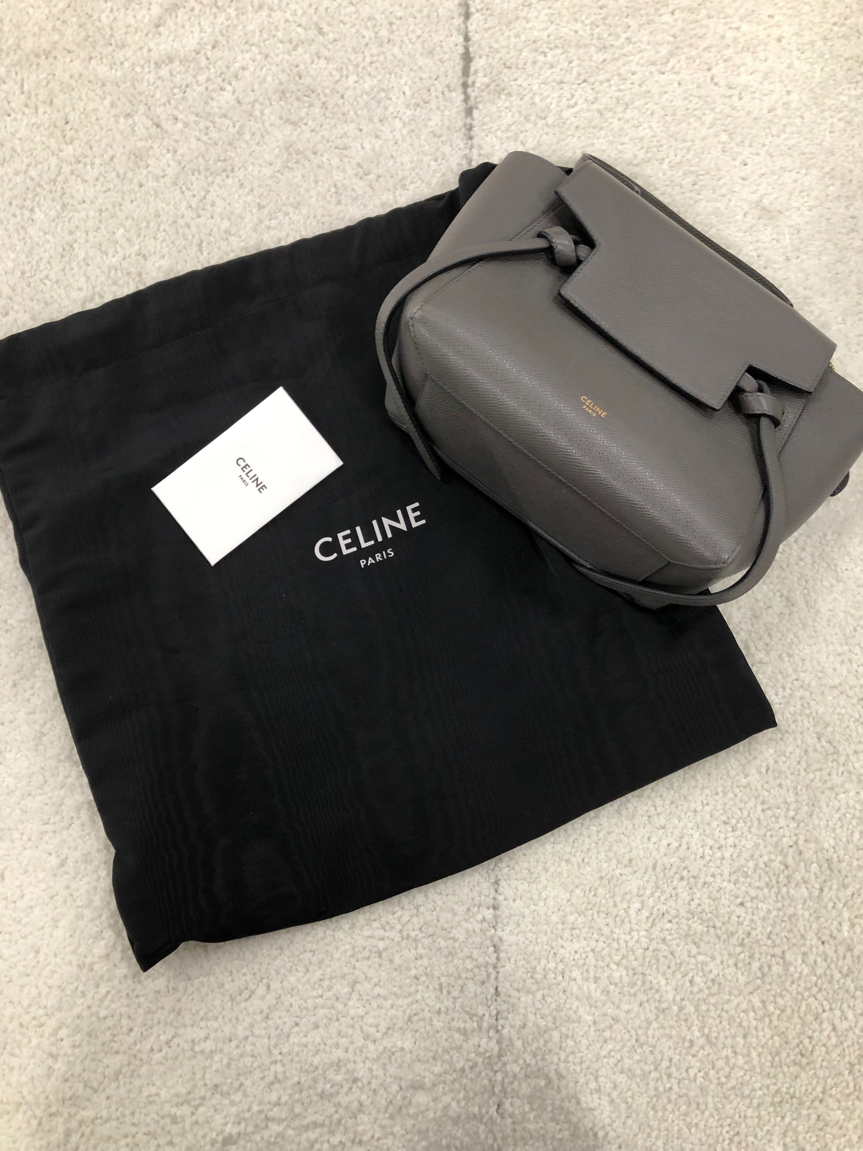 CELINE Nano Belt Bag "Gray"