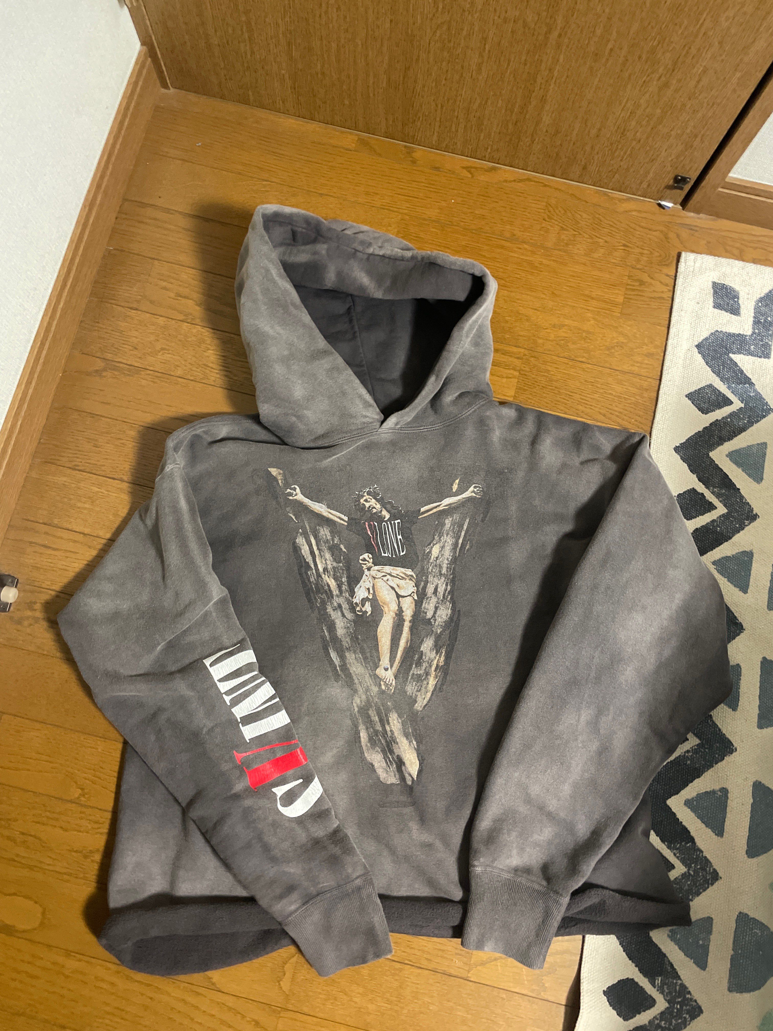 SAINT Mxxxxxx 22SS VLONE HOODIE "Black"