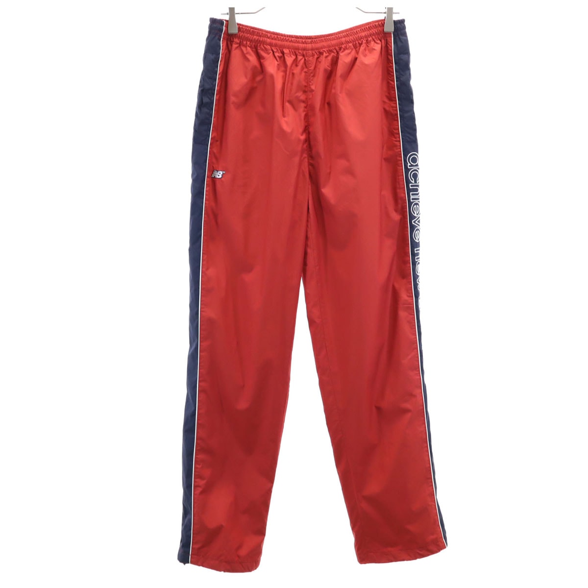 NEW BALANCE ニューバランス ウインドパンツ L レッド 裏メッシュ