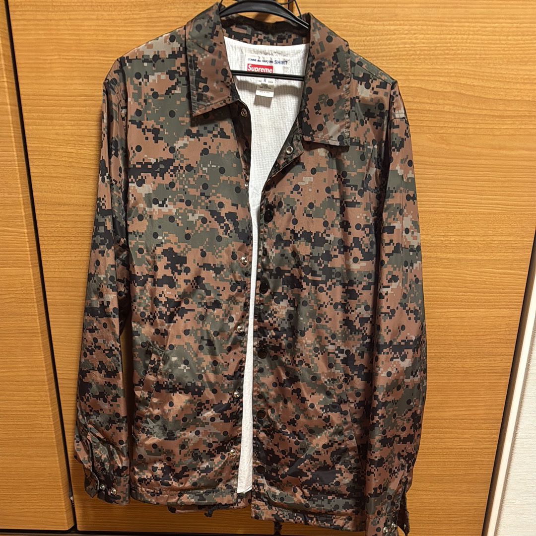 コムデギャルソンシャツ×シュプリーム コーチジャケット