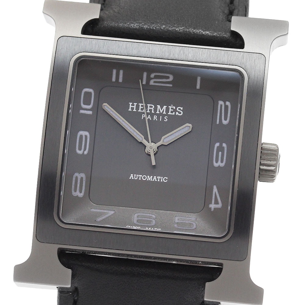☆極美品 ★箱・保 エルメス Hウォッチ  HH5.841 メンズ 【中古】