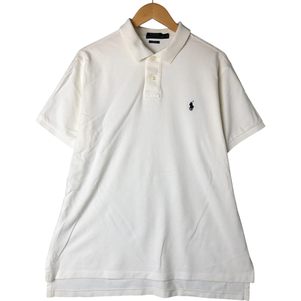 古着 ラルフローレン Ralph Lauren POLO by Ralph Lauren CUSTOM FIT 半袖 ポロシャツ メンズXL相当/eaa543658