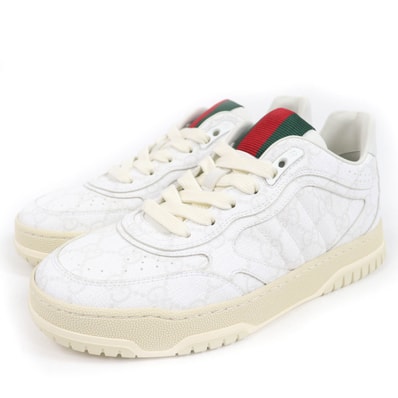 未使用品 グッチ ローカットスニーカー ホワイト レディース 36.5 816818