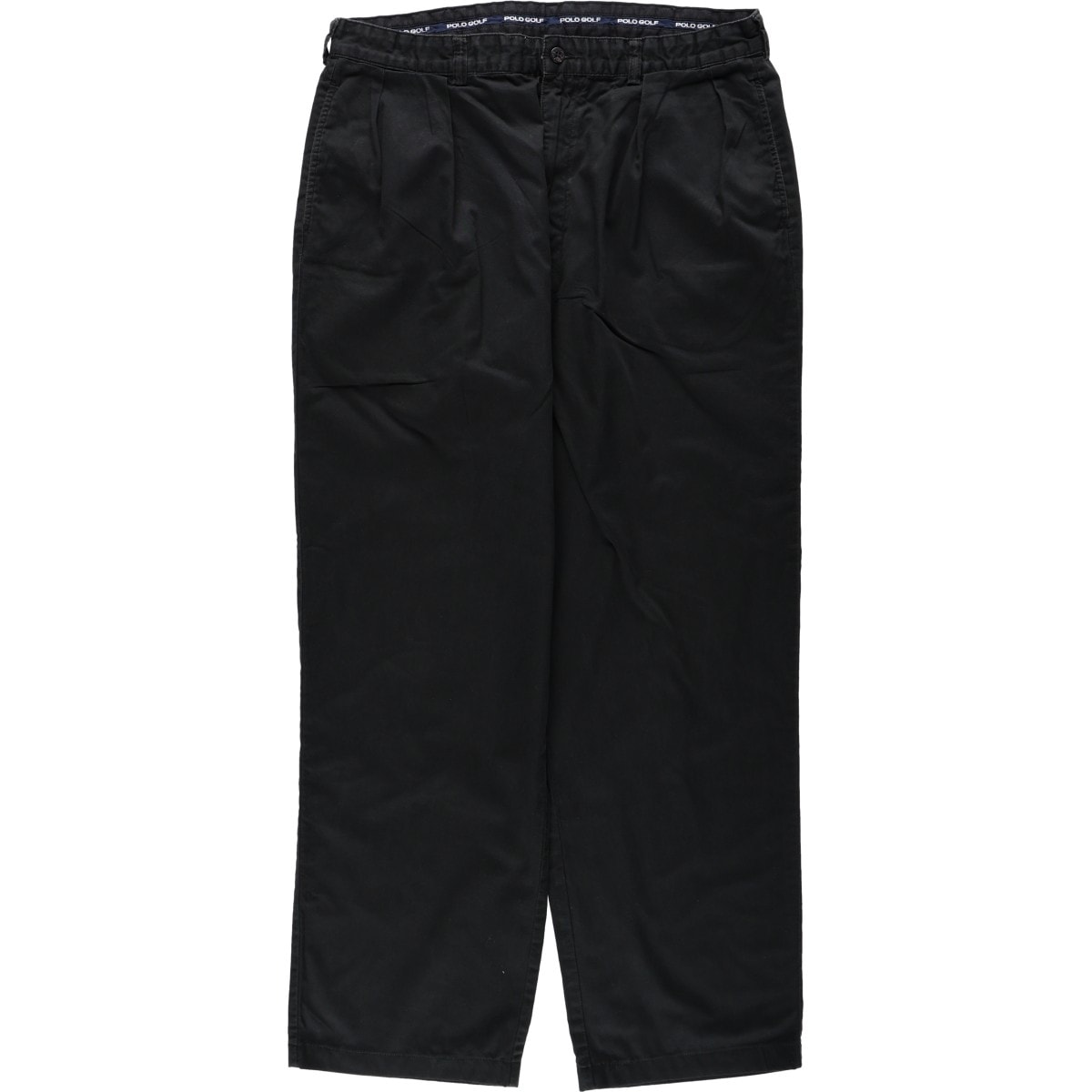 古着 ラルフローレン Ralph Lauren POLO by Ralph Lauren CLASSIC GOLF PANT ツータック チノパンツ メンズw35相当/eaa682550