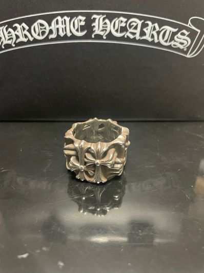 Chrome Hearts Cemetery Cross Ring "Silver"