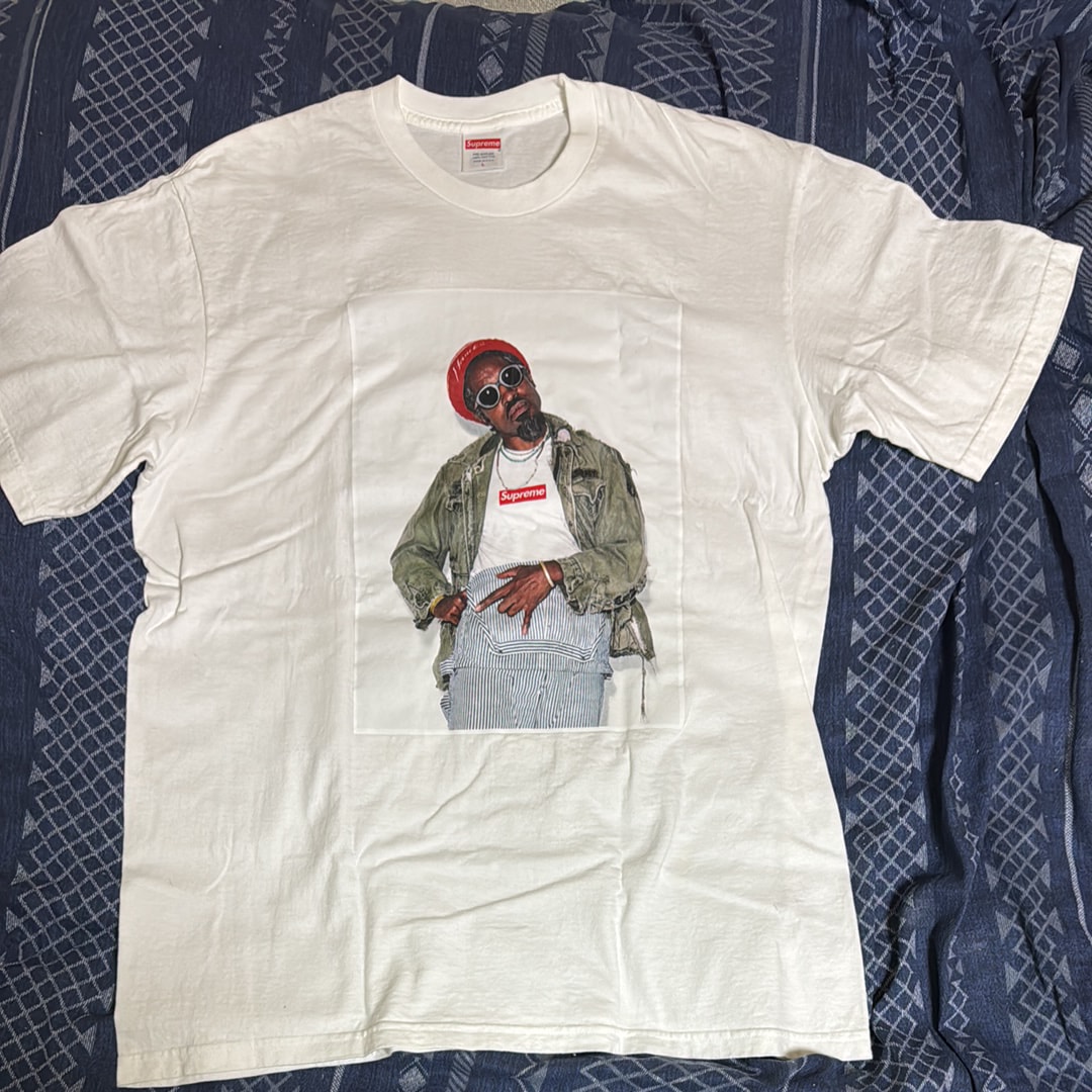 Supreme Andre 3000 Tee "White"