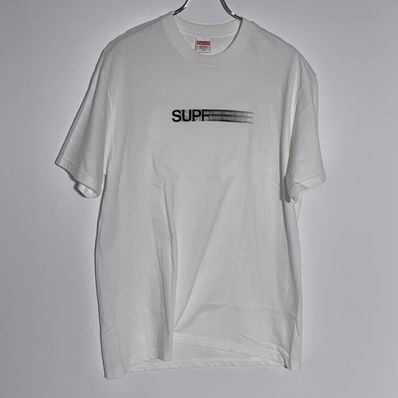 Supreme Motion Logo Tee "White" (23SS)