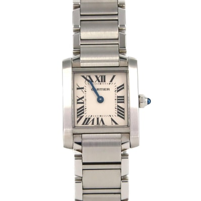 カルティエ タンクフランセーズSM W51008Q3 SS クォーツ
