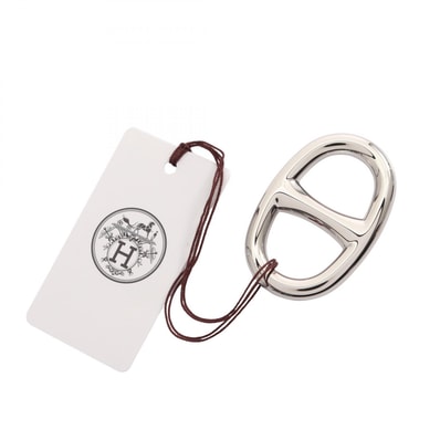 エルメス HERMES シェーヌダンクル スカーフリング アクセサリー メタル レディース シルバー系 【中古】