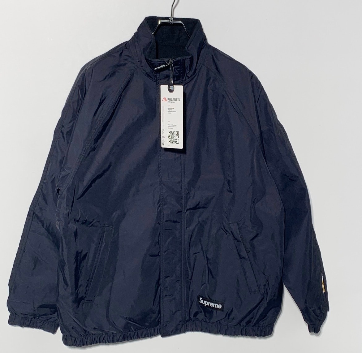 Supreme Polartec Reversible Track Jacket "Black"