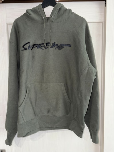 Supreme Futura Hooded Sweatshirt "Dark Olive"