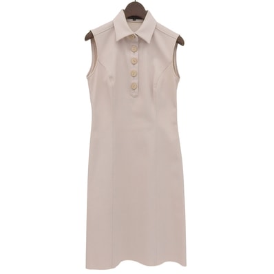 フォクシーニューヨーク ハーフボタン ひざ丈ワンピース レディース ピンク 40 18261-APSAE24 40