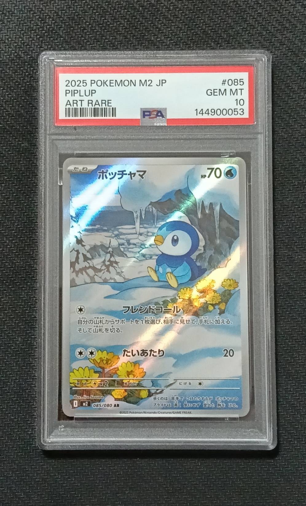 PSA10】ポッチャマ AR [M2 085/080](拡張パック「インフェルノX」) 1枚