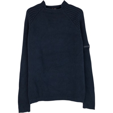 古着 90~00年代 ラルフローレン Ralph Lauren POLO JEANS COMPANY ロールネック リブ編み コットンニットセーター メンズM相当/eaa645928