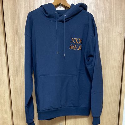 WIND AND SEA GOD SELECTION XXX (XXXSEA) HOODIE "Navy"