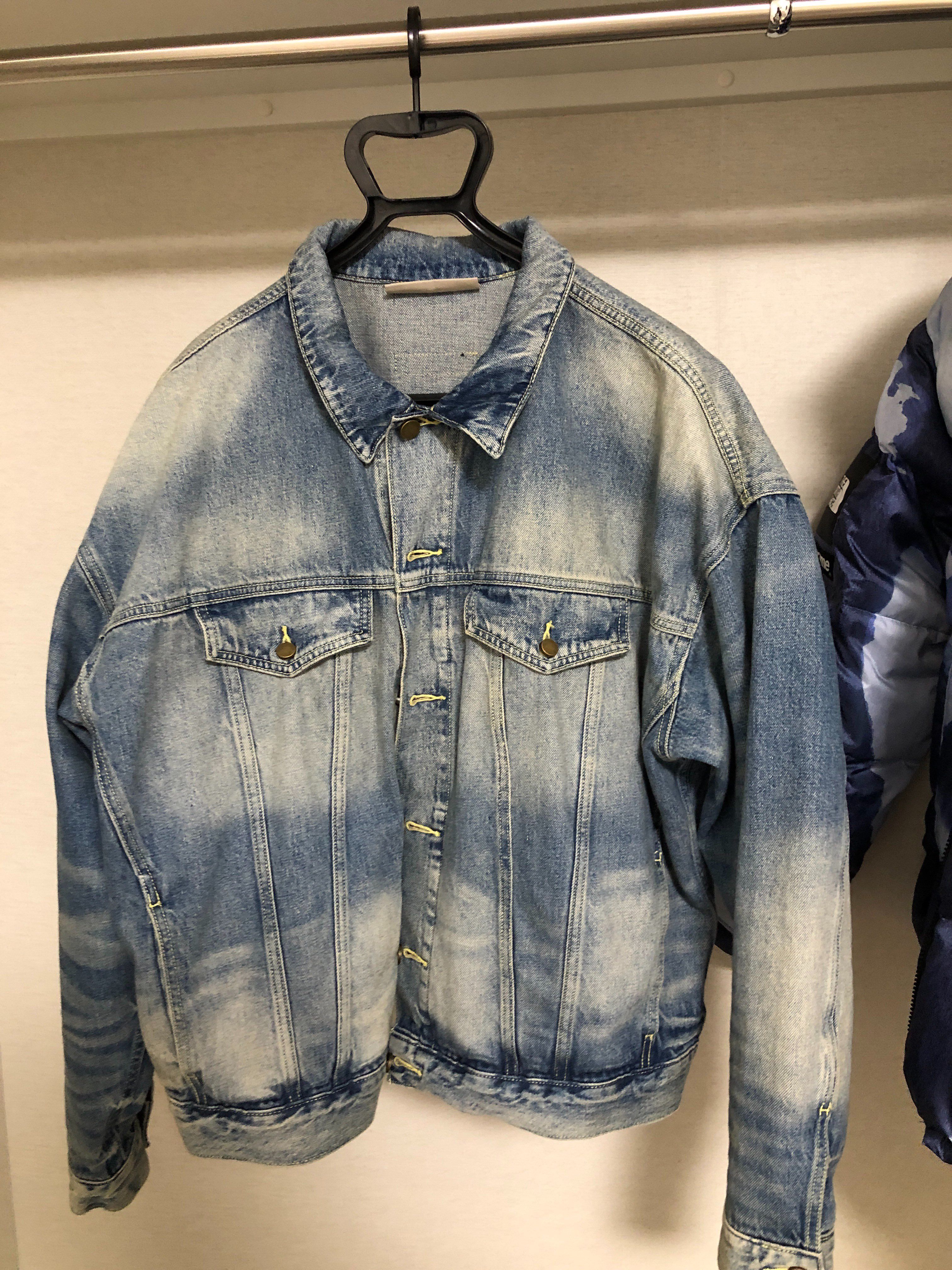 FEAR OF GOD ESSENTIALS Trucker Jacket "Indigo"