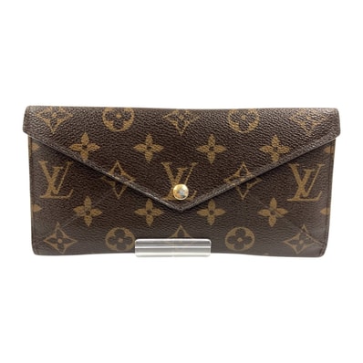 LOUIS VUITTON ルイヴィトン モノグラム ポルトフォイユ オリガミ ロン M40487 ブラウン