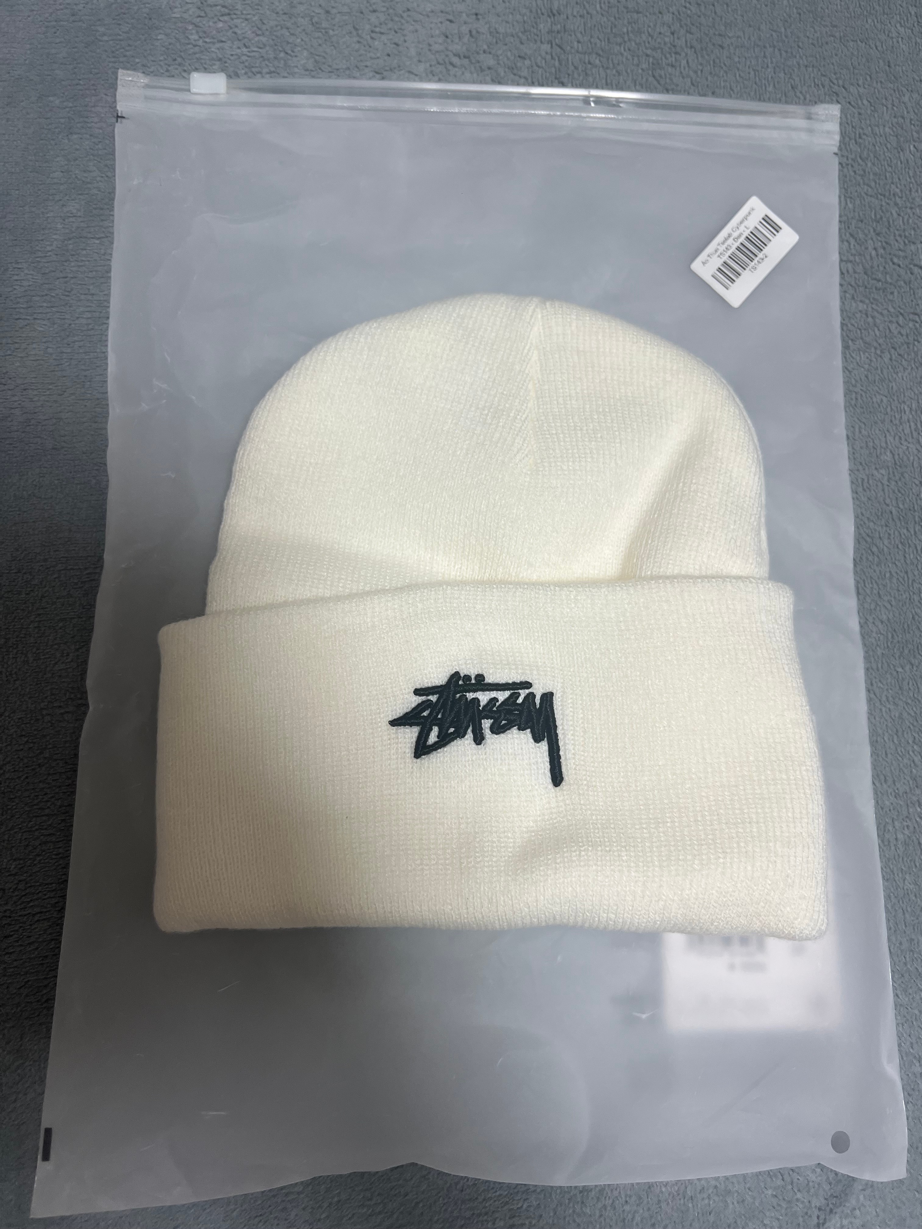 Stussy × Nike NRG Cuffed Beanie "White"