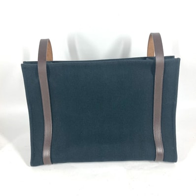 エルメス HERMES カバリコル カバン ショルダーバッグ 肩掛け トートバッグ キャンバス ブラック