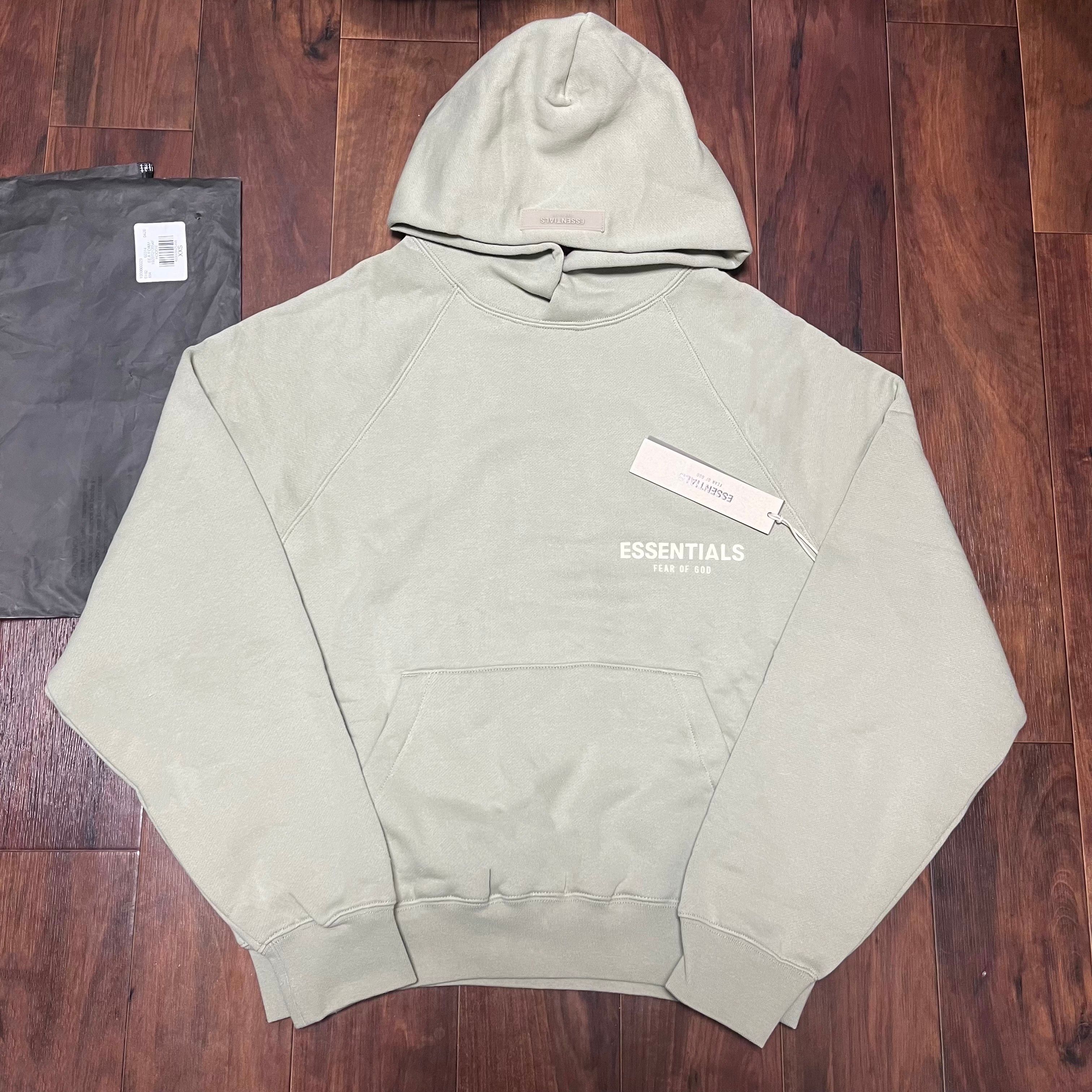 FEAR OF GOD ESSENTIALS HOODIE "Sea Foam"