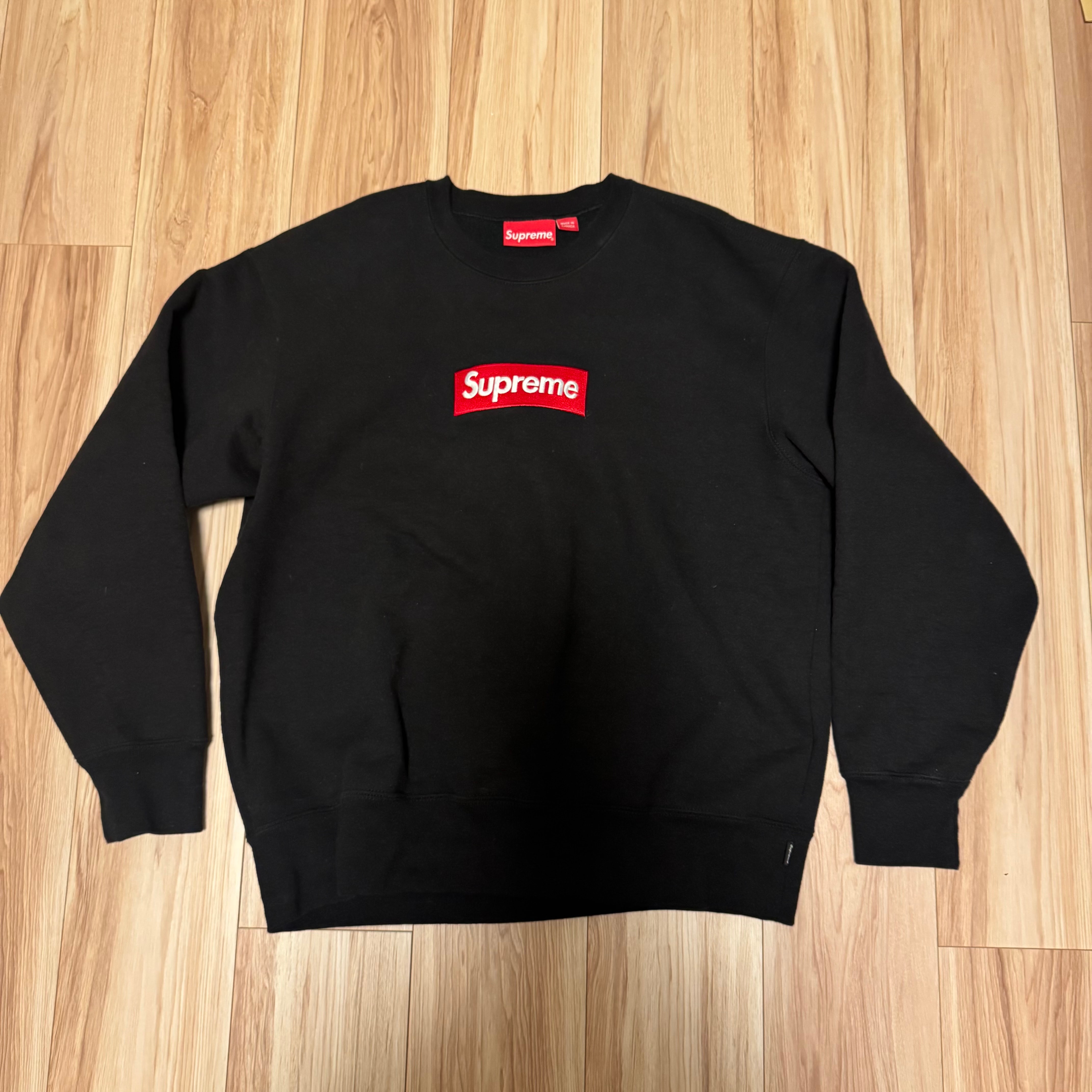 Supreme Box Logo Crewneck "Black" (22FW)