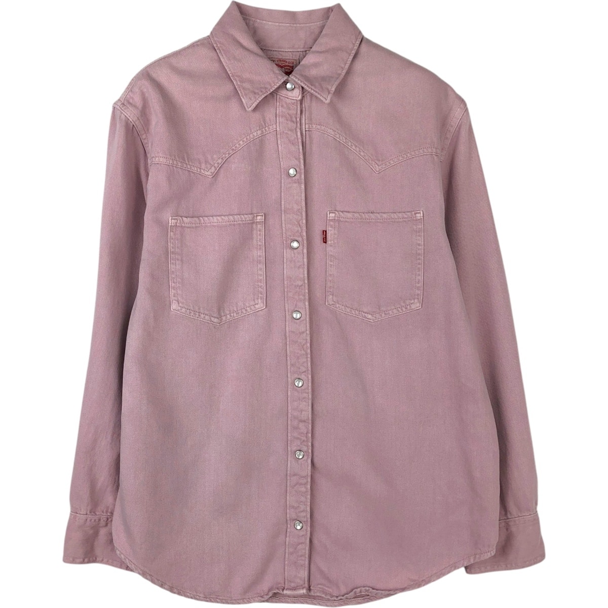 古着 リーバイス Levi's 長袖 ウエスタンシャツ レディースXS相当/eaa618358