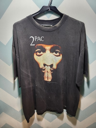 SAINT Mxxxxxx x 2PAC SS Tee "Black"