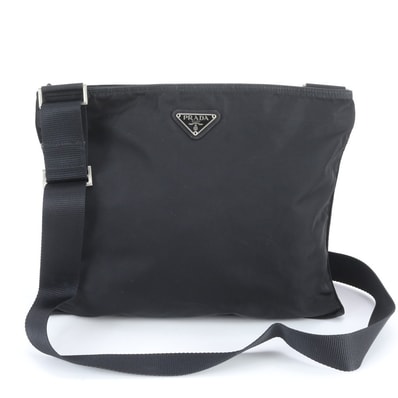 ■美品 プラダ テスート ナイロントライアングルロゴショルダーバッグ