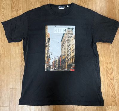 kith soho vintage tee black