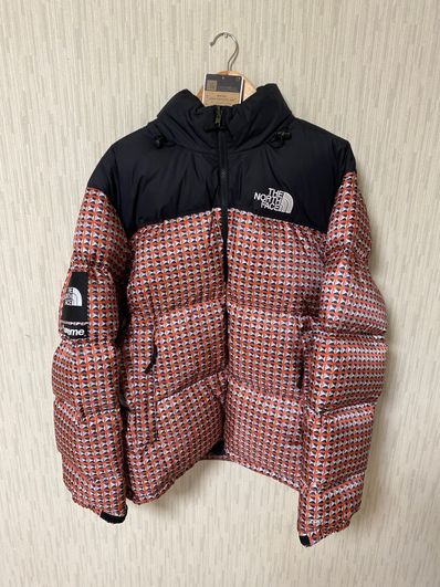 Supreme x The North Face Studded Nuptse Jacket "Red"
