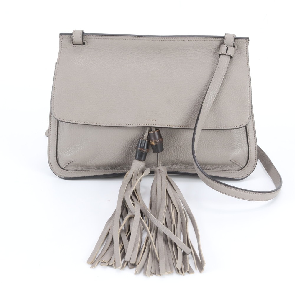 ■美品 グッチ バンブー バンブー デイリー タッセル 370826