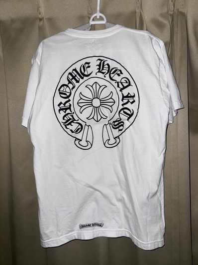 Chrome Hearts Horse Shoe Logo Pocket T-Shirt "White"