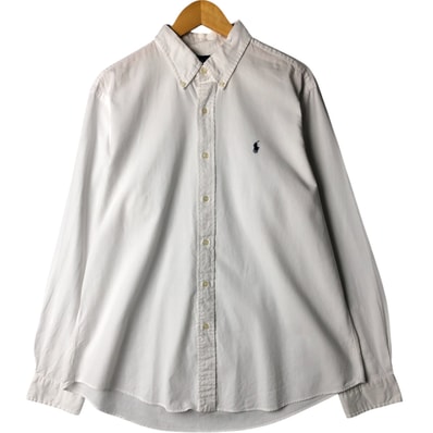 古着 ラルフローレン Ralph Lauren CUSTOM FIT 長袖 ボタンダウンシャツ メンズXL相当/eaa578650